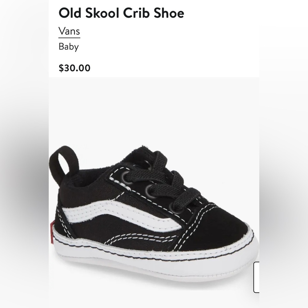 Vans Old Skool Kids Sneakers Sz 4